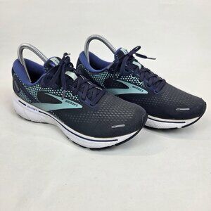 Brooks Ghost 14 Running Shoes Peacoat/Yucca/Navy US Women Size‎ 9